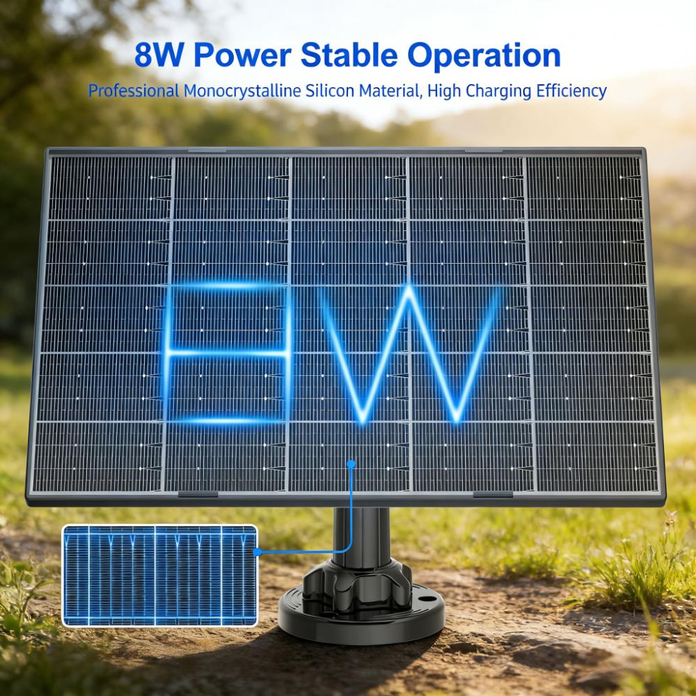 Solar-Powered Charger Panel (All-Weather Outdoor Power Solution)
