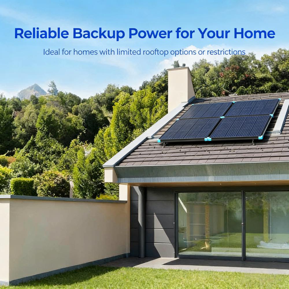 Portable Solar Panel: Reliable Backup Power Solution