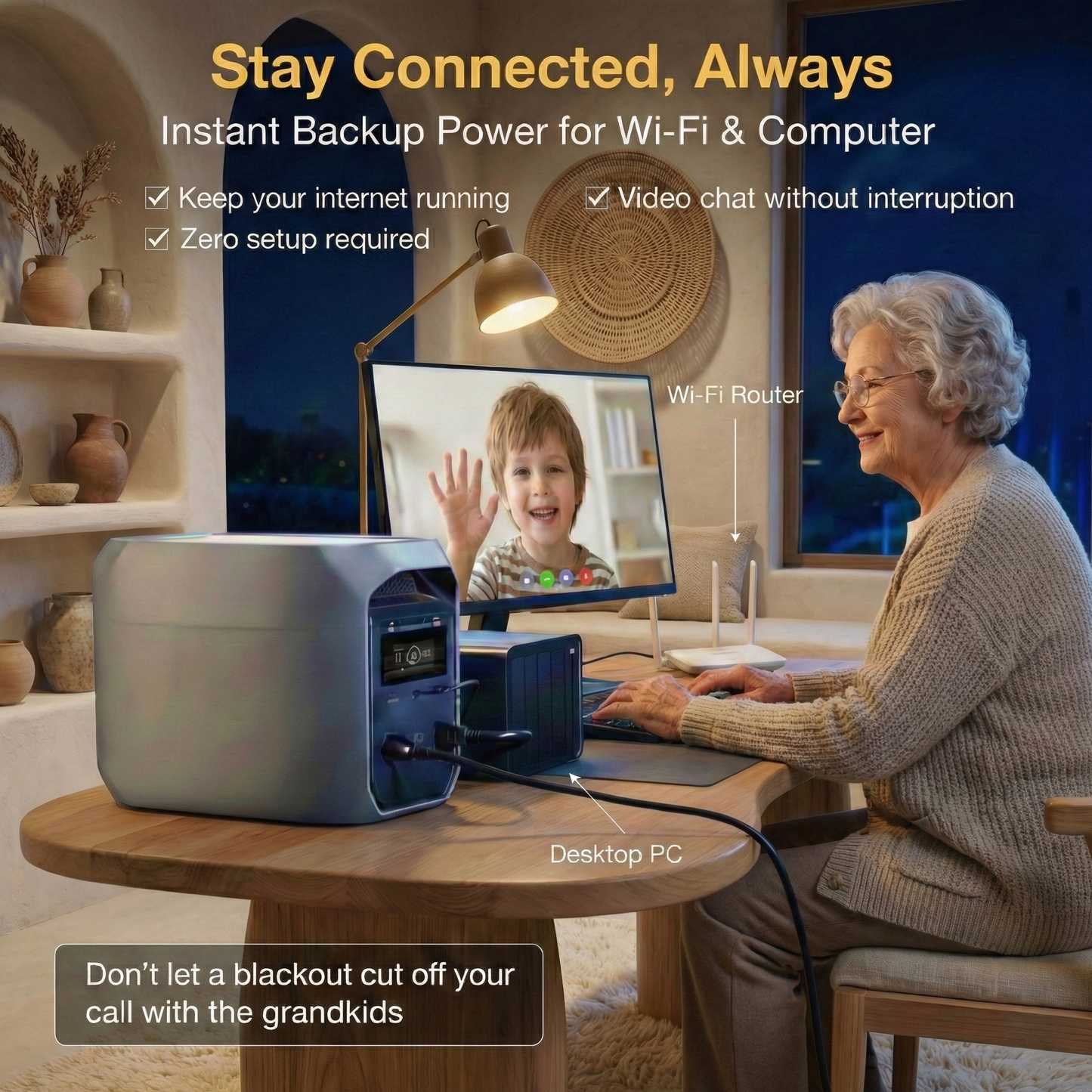 Unlimited Power Anywhere:Large Capacity Solar charging -Only $159!