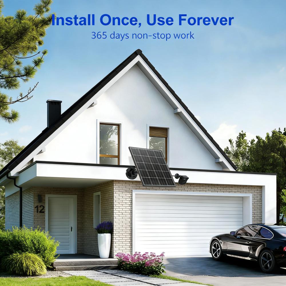 Solar-Powered Charger Panel (All-Weather Outdoor Power Solution)