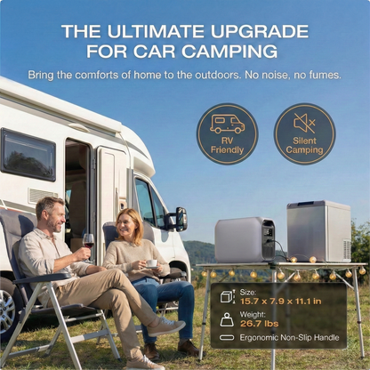 Unlimited Power Anywhere:Large Capacity Solar charging -Only $159!