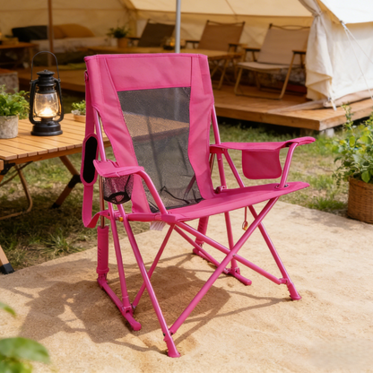 Sitology™  Foldable Spring-Action Outdoor Rocking Chair