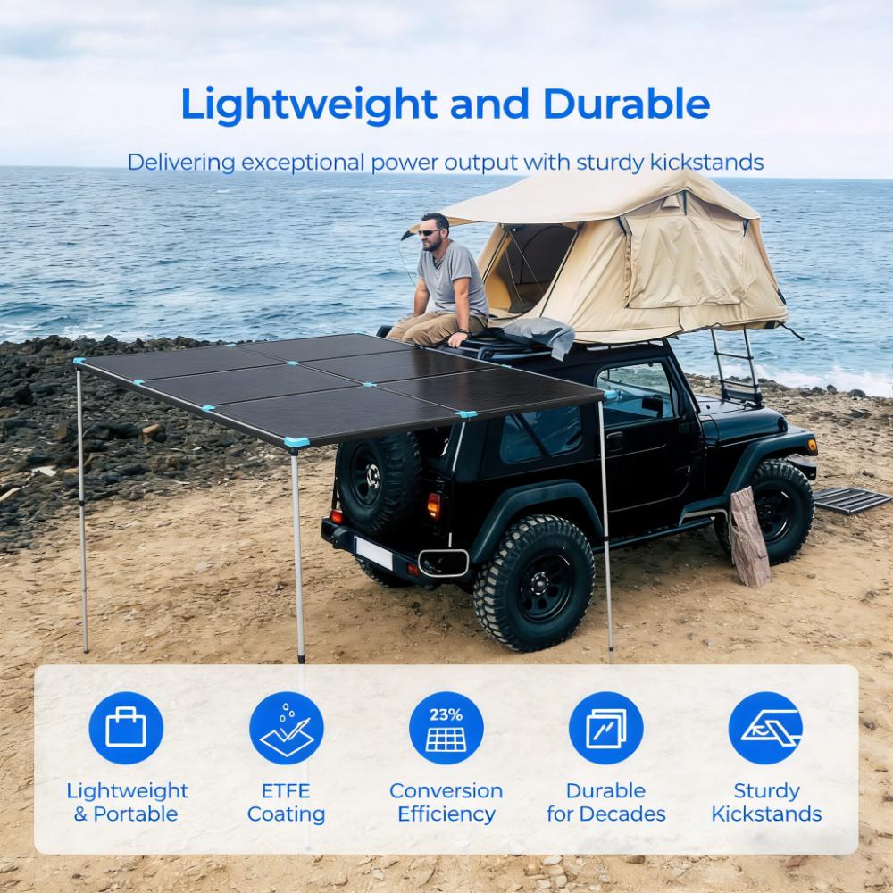Portable Solar Panel: Reliable Backup Power Solution