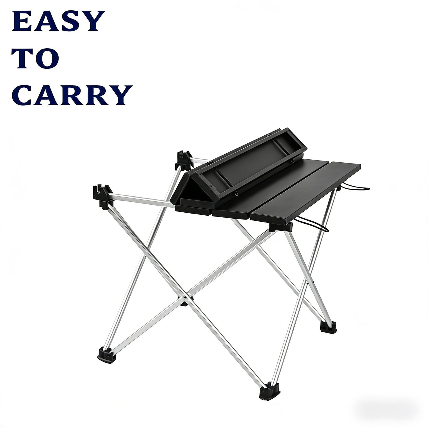 Foldable Ultralight Aluminum Camping Table with Carry Bag