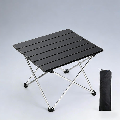 Foldable Ultralight Aluminum Camping Table with Carry Bag