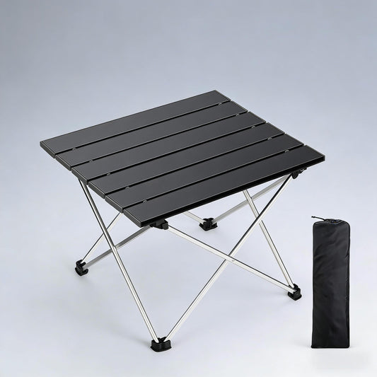 Foldable Ultralight Aluminum Camping Table with Carry Bag